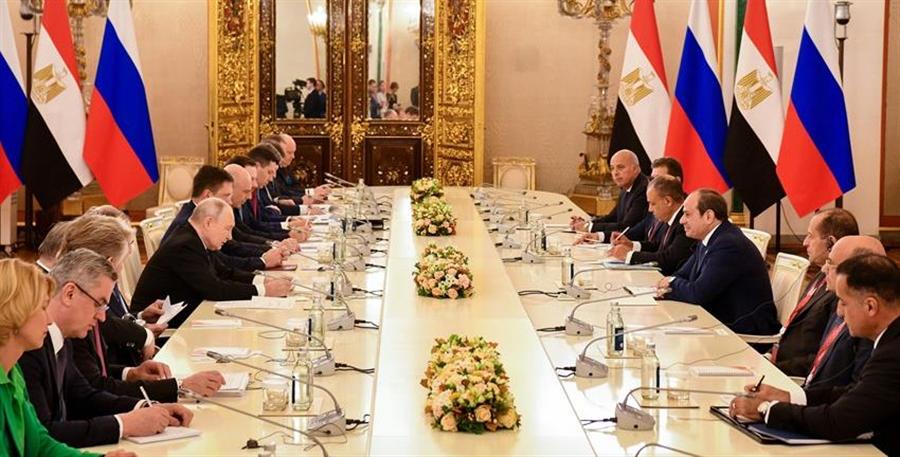 Egypt-Russia’s trade volume exceeds $10B for 1st time: Putin

